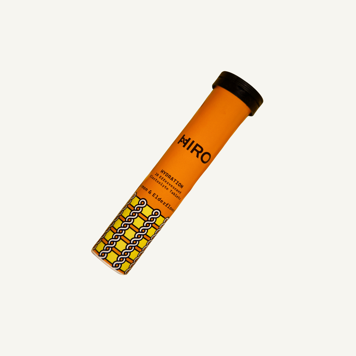 HIRO Lemon and Elderflower electrolyte tablets tube