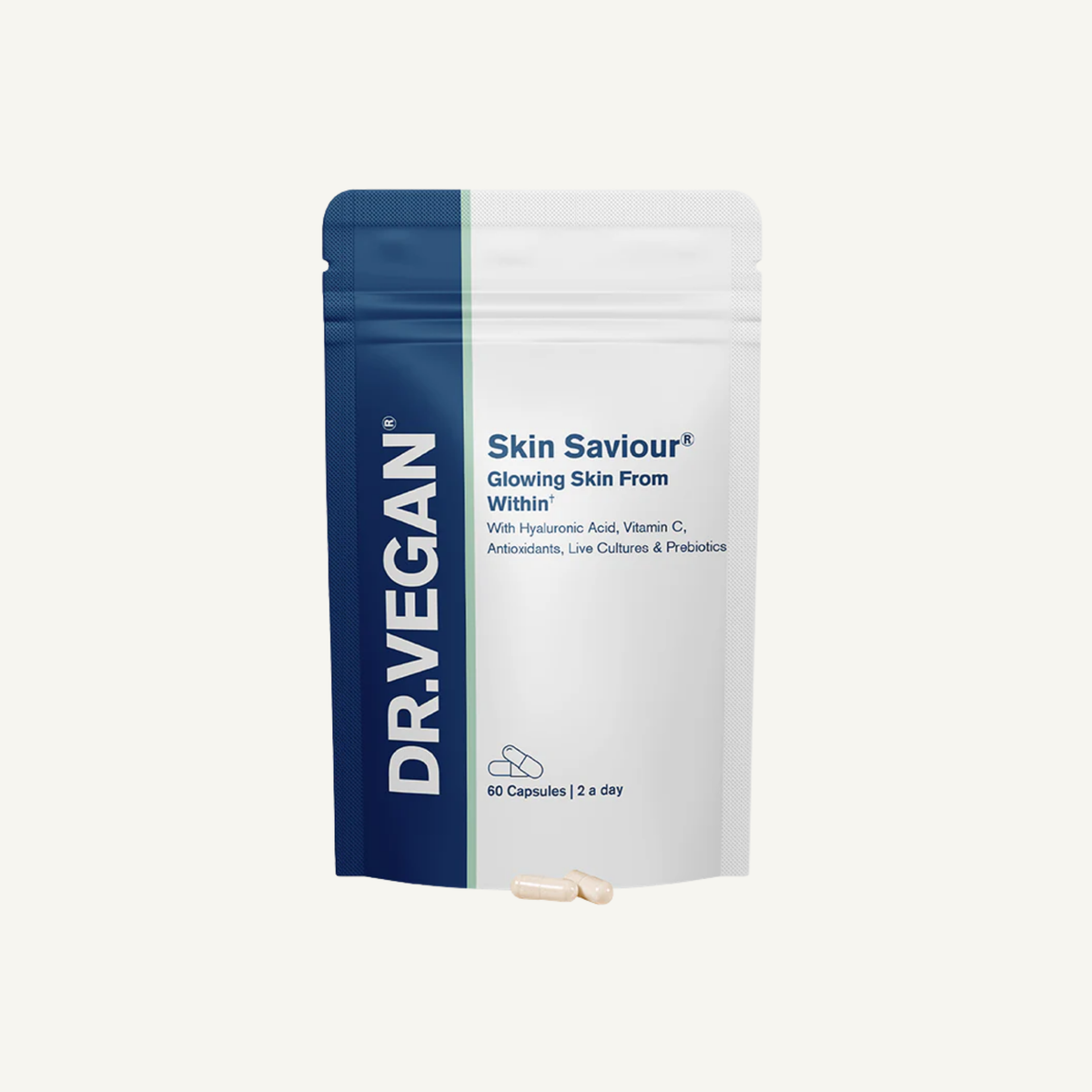 كيس Skin Saviour من Dr. Vegan، مكمّل لصحة البشرة