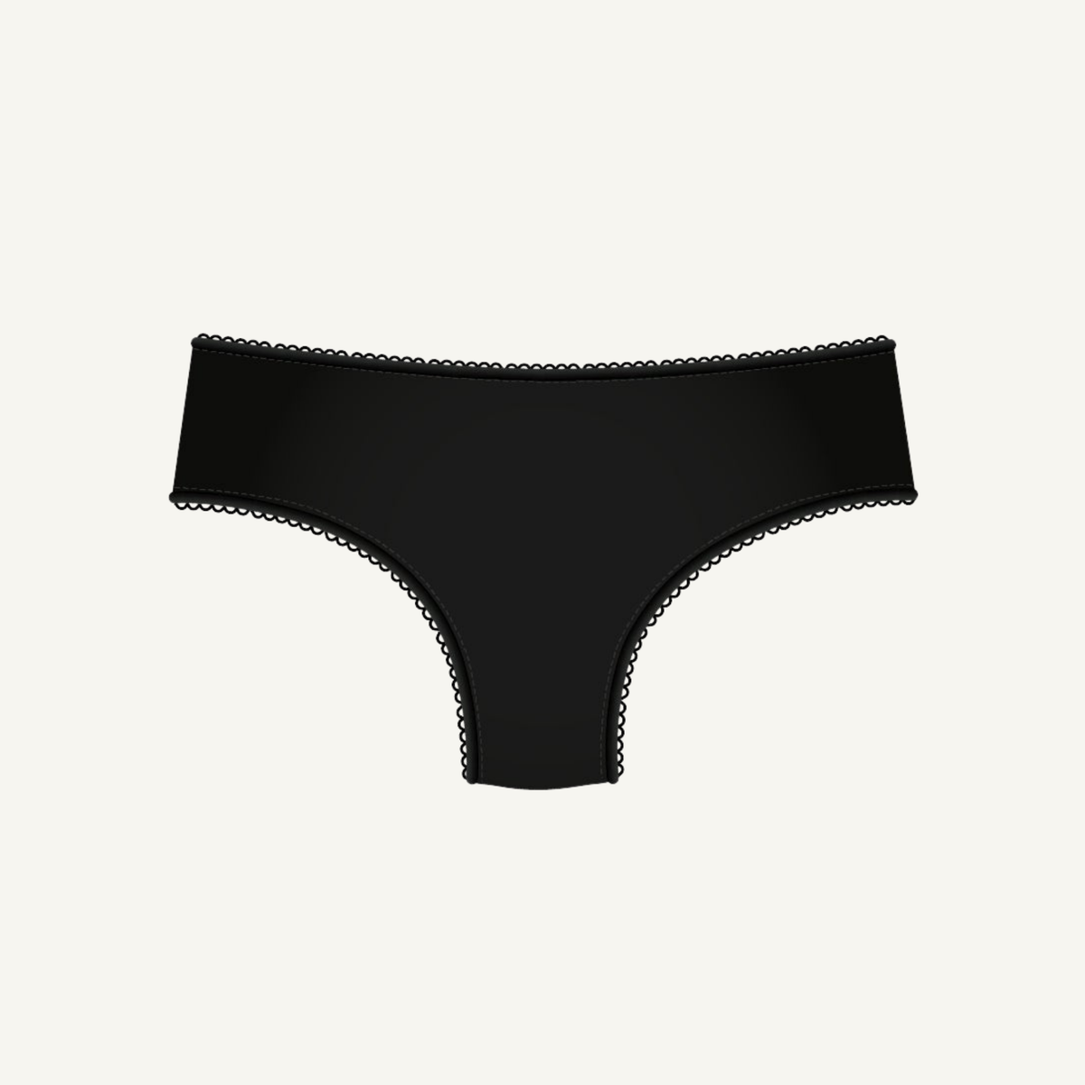 Réjeanne Gaïa black period brief, medium flow