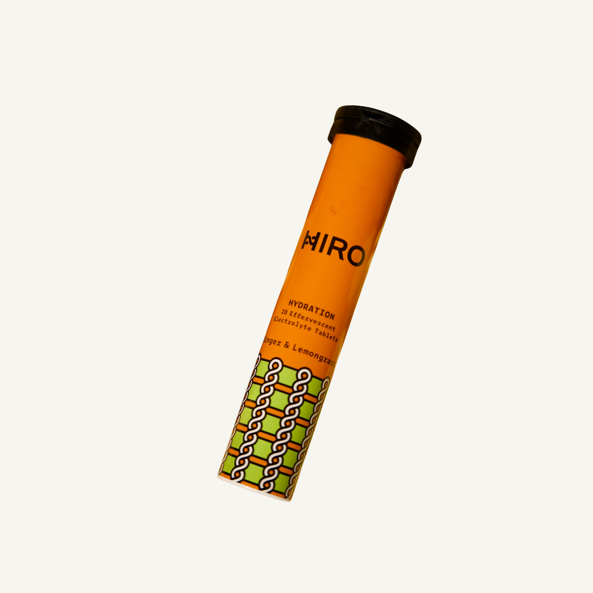 HIRO Ginger and Lemongrass electrolyte tablets tube