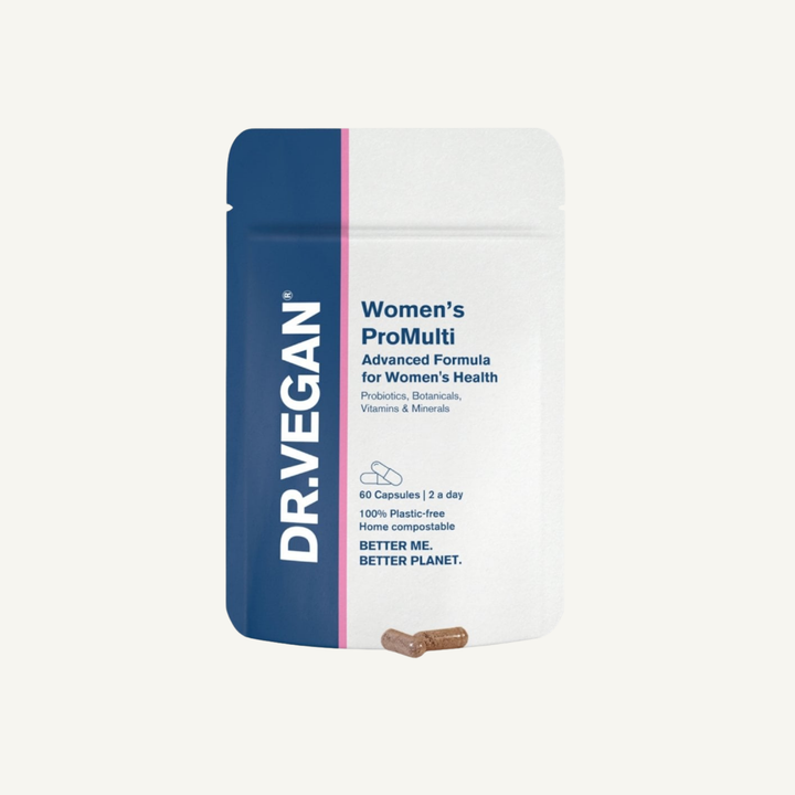 كيس Women's ProMulti من Dr. Vegan، فيتامينات يومية متعددة للنساء