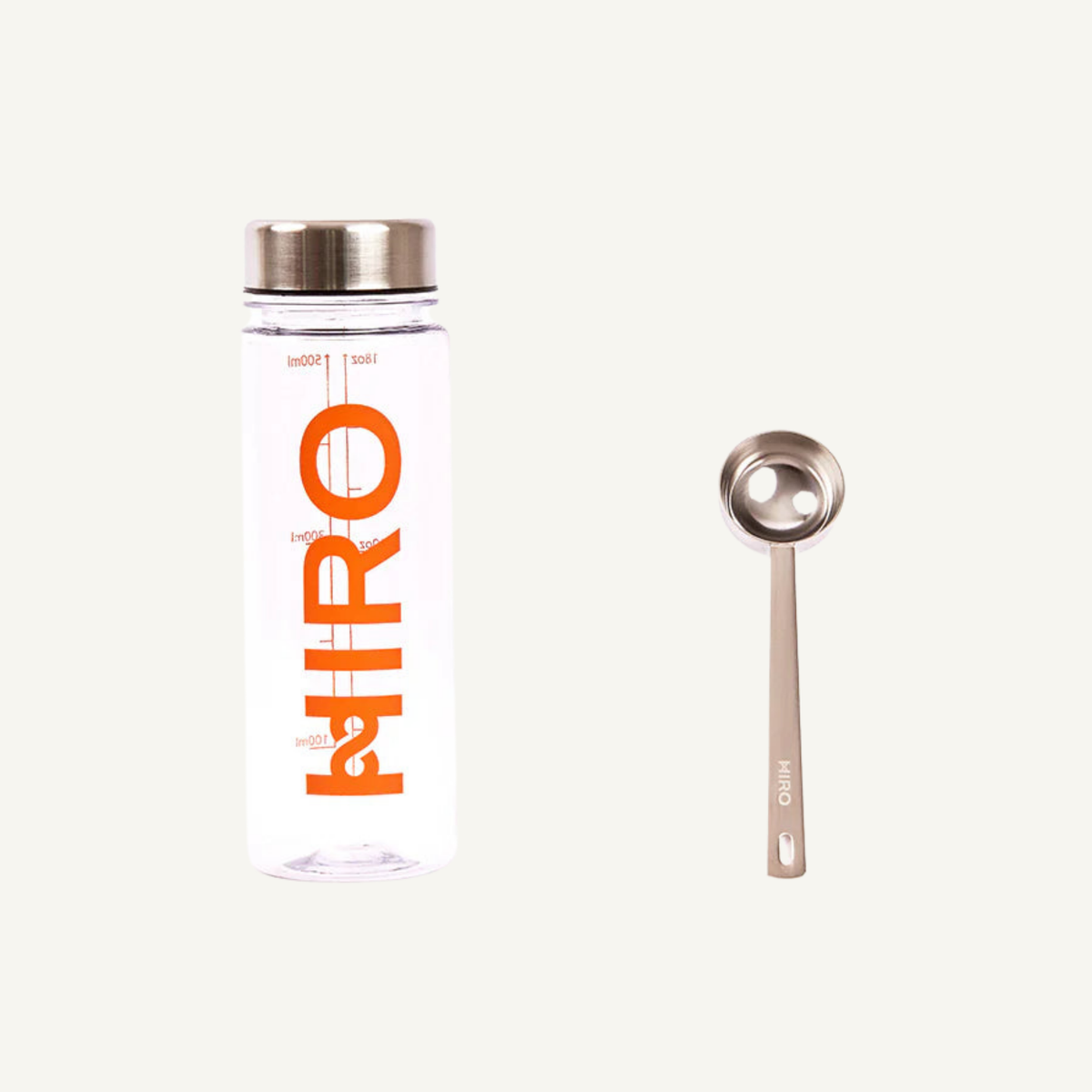 HIRO shaker and scoop