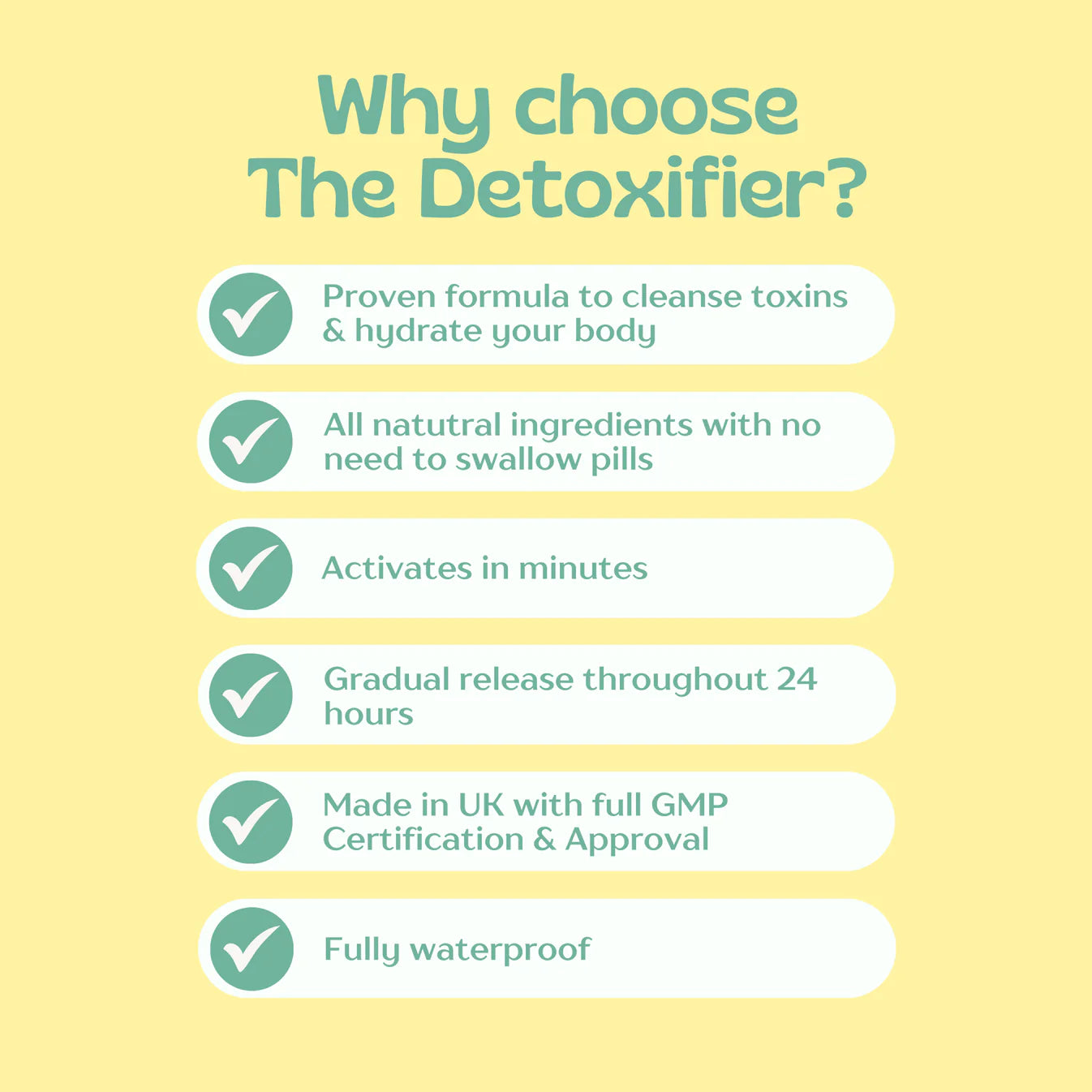 The Detoxifier (Detox Support Patch)