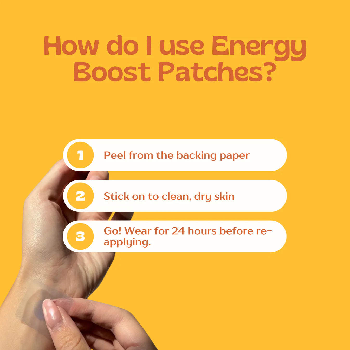 Energy Boost Patches (Energy Support Patch)