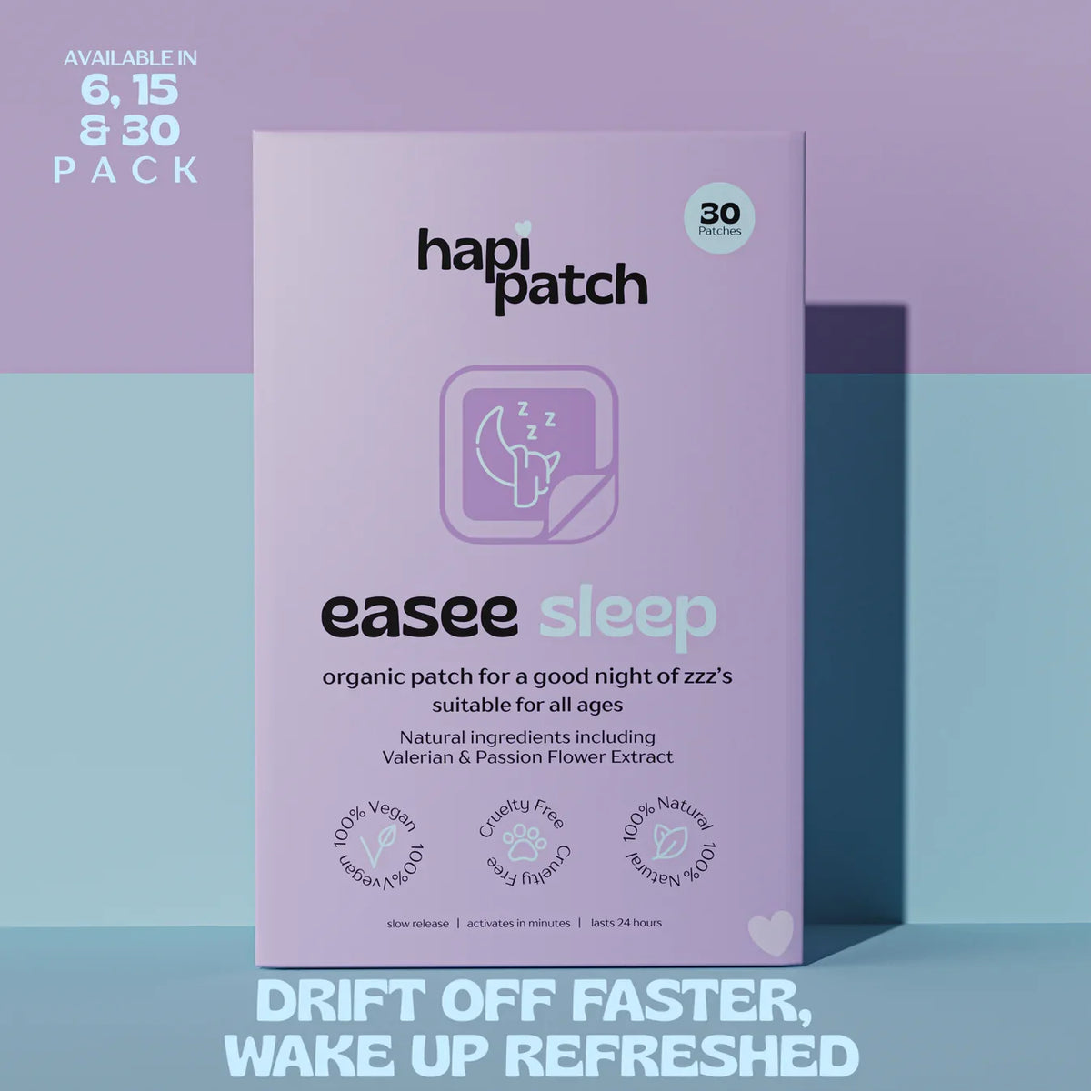 Sleep & Calm Patch Trio, Easee Sleep