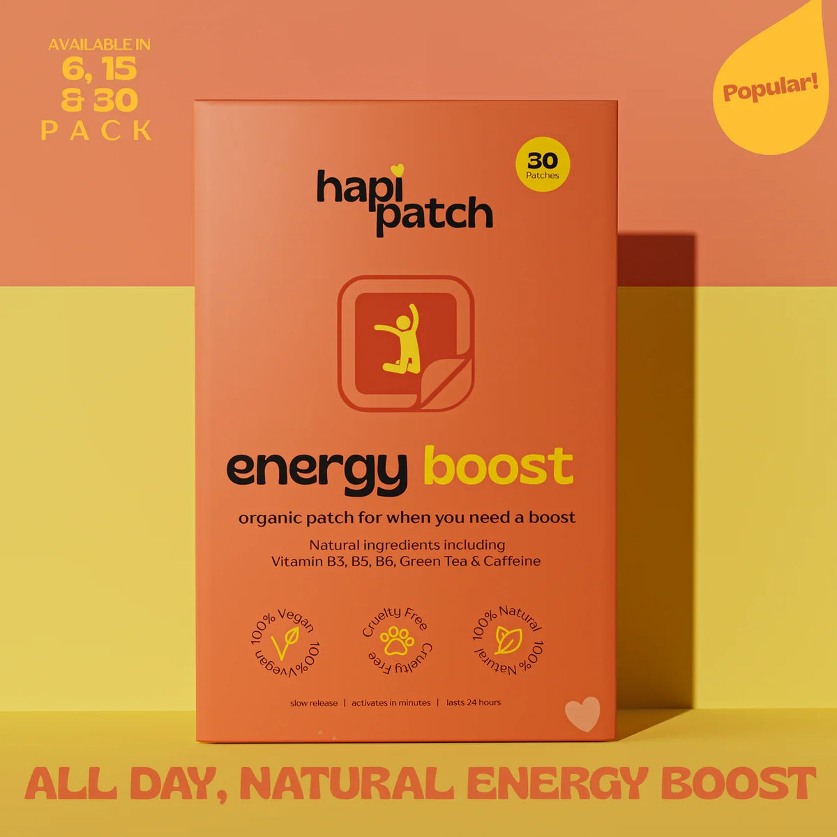 Energy & Focus Kit - Energy Boost Patches