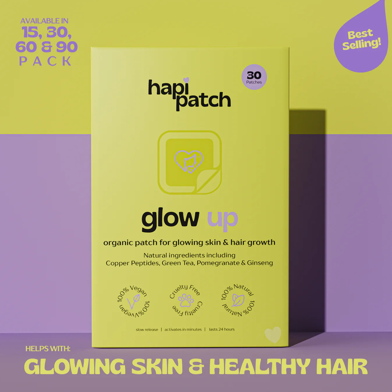 Glow Up (Skin & Hair Patch)
