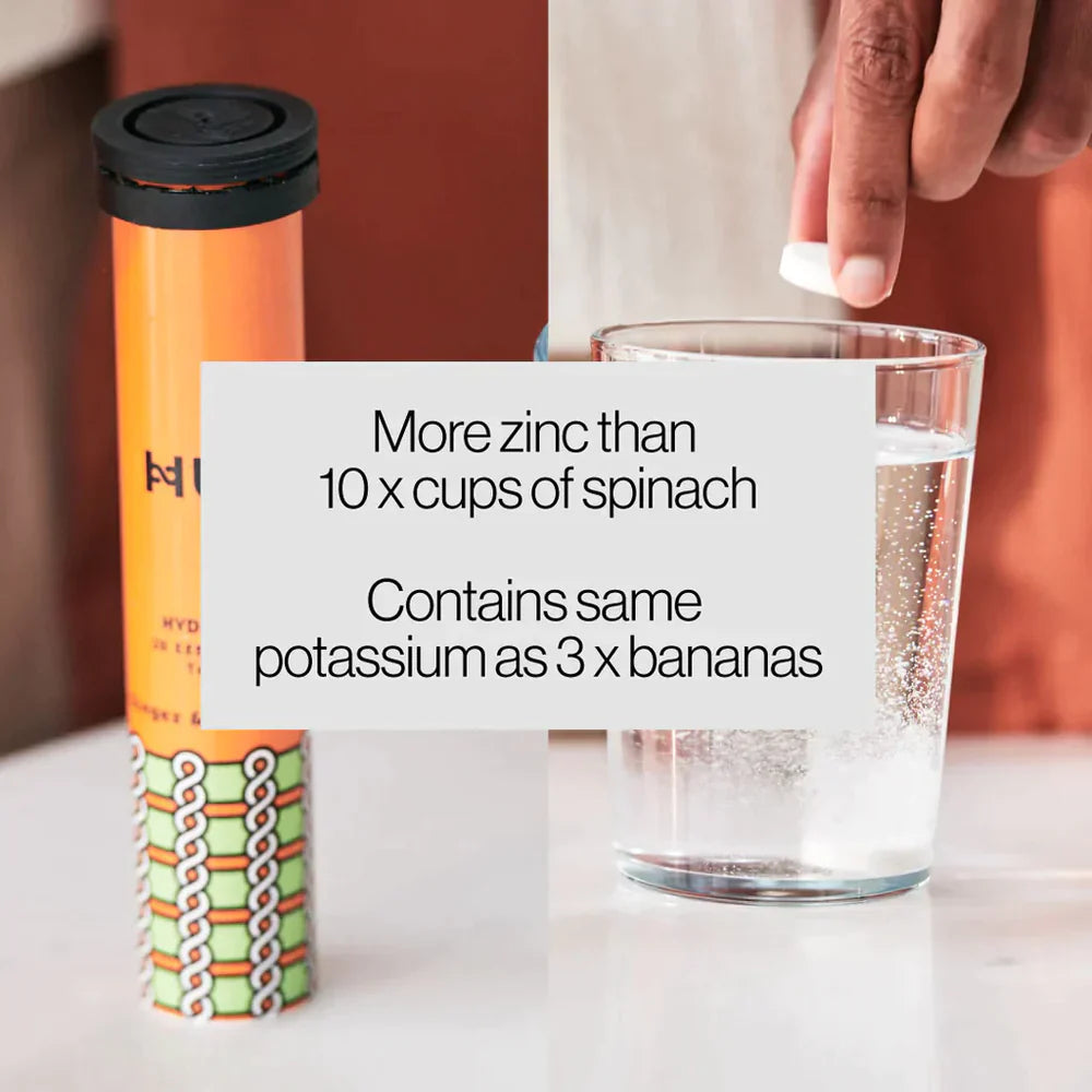 أقراص ترطيب – زنجبيل وليمون عشبي Hydration Tablets - Ginger & Lemongrass 
