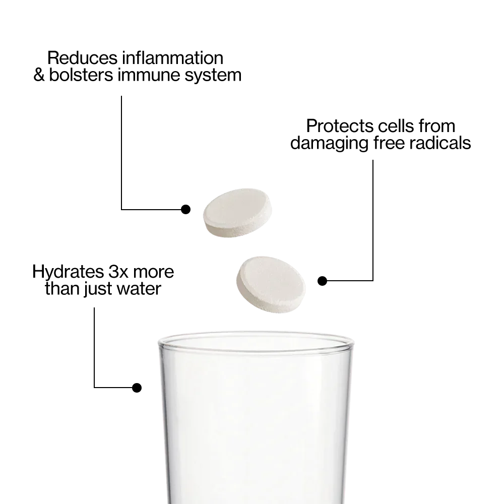 أقراص ترطيب – ليمون وزهر البيلسان Hydration Tablets - Lemon & Elderflower 